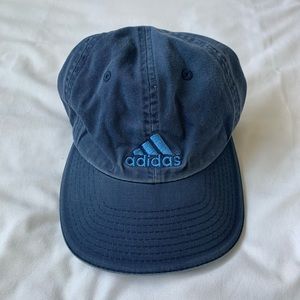 Vintage Blue Adidas Baseball Cap